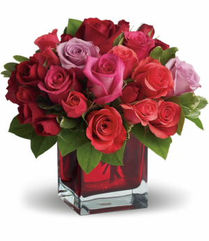 Thinking Of You  Vase Rose Design