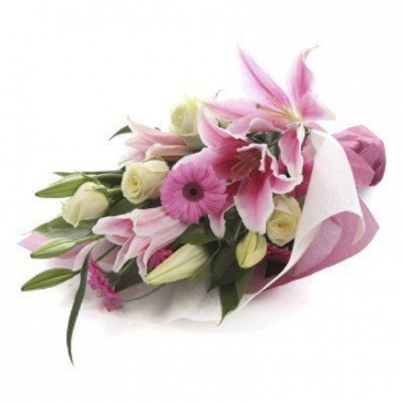 Elegant Rose Wrap Exclusively at Mom & Pops