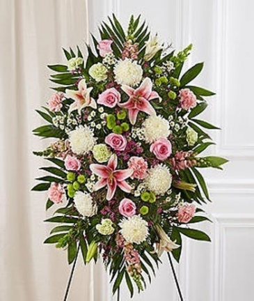 Elegant Standing Spray in Mount Pleasant, SC - M & M CREATIONS FLORIST