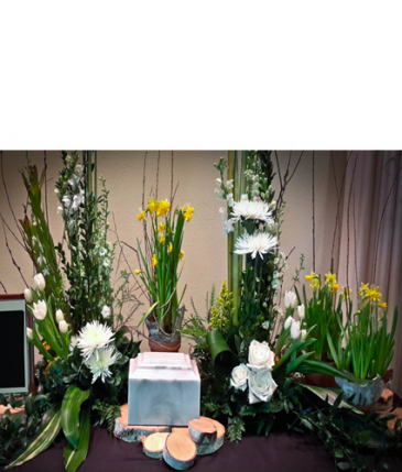 Elegant Tribute Cremation Tribute (urn not Included) in Janesville, WI | Floral Expressions