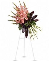 Elegant Tribute  Standing Spray