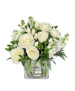 Elegant White Arrangement 