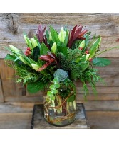 Elegant White Lilies Arrangement