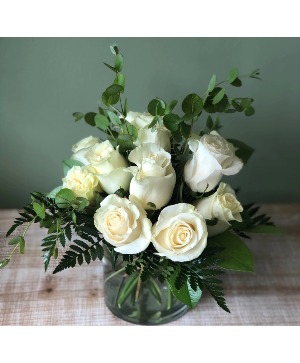 Elegant White Roses CFP7-41