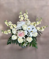 Elegant White Vase Arrangement