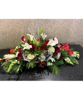 Elegant Winter Centerpiece 
