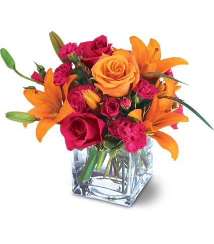 Elegantly Chic Colorful Mixed Bouquet