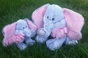 ELEPHANT LOVE Soft Plush in Fairfield, CA | ADNARA FLOWERS & MORE ELEPHANT LOVE Soft Plush in Fairfield, CA | ADNARA FLOWERS & MORE