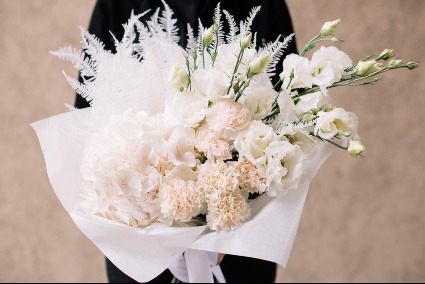 Elite Blooms Wrapped Bouquet