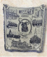 Elkton Maryland Throw Blanket  Keepsake -Local Only Delivery