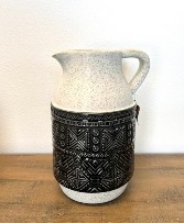 Embossed Pitcher ceramic