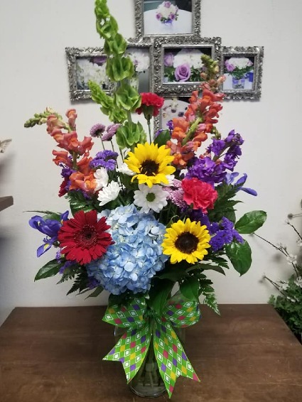 Embrace Spring Bouquet Vase