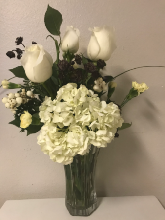 Emerald Almond Sympathy Flowers