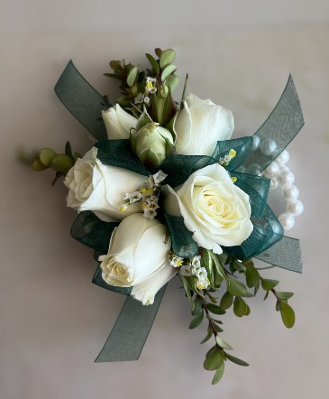 Emerald Beauty Corsage  in Henderson, NV | Live Love Flowers