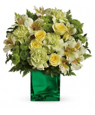 Emerald Elegance Floral Bouquet in Whitesboro, NY | KOWALSKI FLOWERS INC.