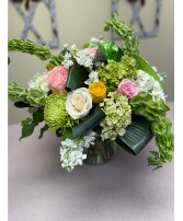 EMERALD FIELDS VASE ARRANGEMENT