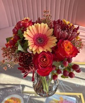 Emily’s Fall Flame  Vase Arrangement
