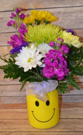 Emoji Jar Arrangement - Jar style will vary