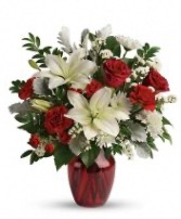 Emotion with Roses and Lilies