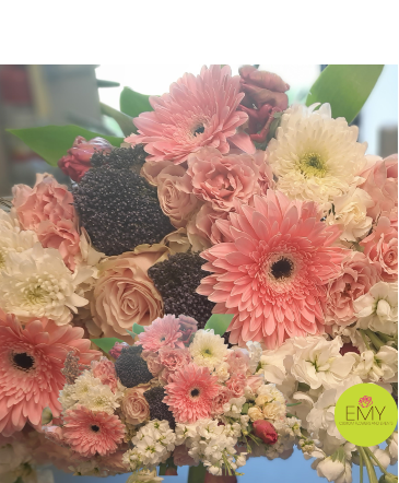 EMY Custom Designers Choice Wrapped Bouquet  in Mahopac, NY | EMY Custom Flowers