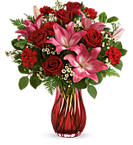 Enamored Elegance Bouquet Fresh Arrangement