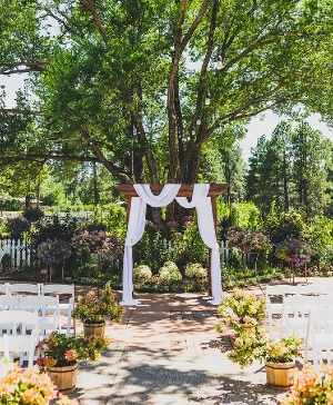 Enchanted Arch Piece and Flowers