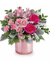 Enchanted Blushing Hearts Arrangement  