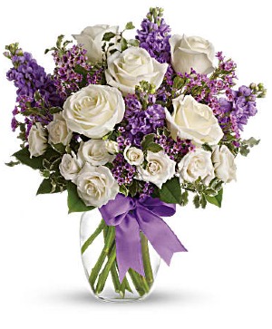 Enchanted Cottage White roses
