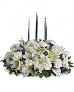 Enchanted Florist Silver Elegance Bouquet Keepsake Container in Cape Coral, FL | ENCHANTED FLORIST OF CAPE CORAL