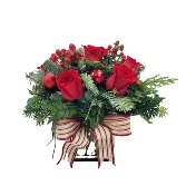 Enchanted Forest Christmas arrangement