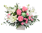 Enchanted Garden Wooden Box Arrangement
