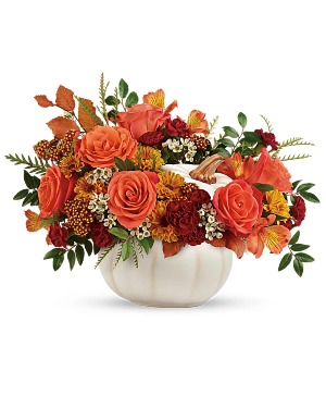 Enchanted Harvest Bouquet assorted flowers