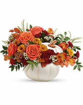 Enchanted Harvest Bouquet Fall Flowers