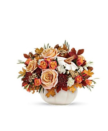 Enchanted Harvest bouquet Keepsake arrangement