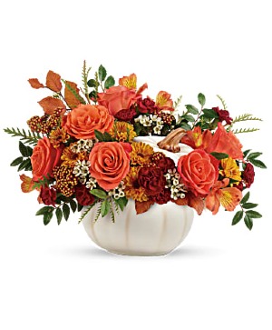 Enchanted Harvest fall arrangement