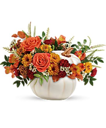 Enchanted Harvest Pumpkin Arrangement Fall in Mount Pearl, NL | Flowers With Special Touch