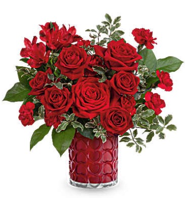 Radiant Hearts  T25V410  in Fort Worth, TX | DAVIS FLORAL DESIGNS