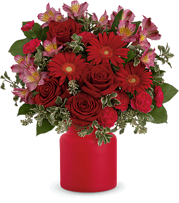 Enchanted Red Bouquet  in Arlington, TX | Wilsons in Bloom