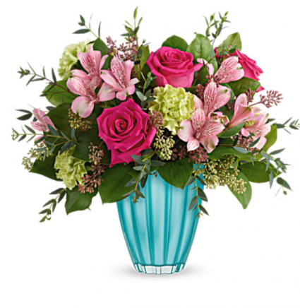 Enchanted Spring Bouquet  Vase 