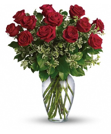 Enchanting Dozen Roses  in Laurel, MD | Lea's Flower Shop