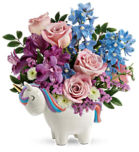 Enchanting Pastels Unicorn Bouquet New Baby / All Occasions