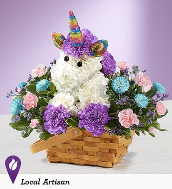 ENCHANTING UNICORN Fresh Arrangement