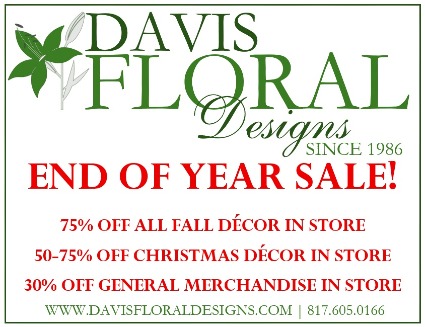 END OF YEAR SALE! IN STORE ONLY