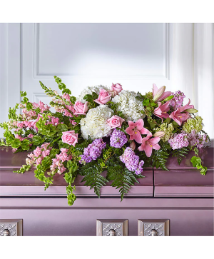 Enduring Light Casket Spray