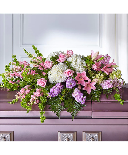 Enduring Light Casket Spray