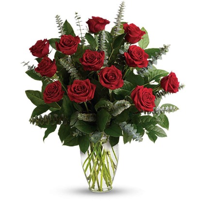 Enduring Love Dozen Red Roses