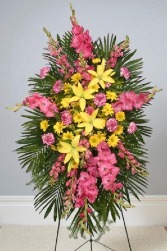 ENDURING LOVE STANDING SPRAY Funeral Flowers