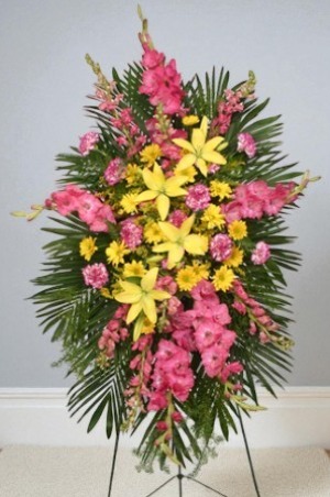 ENDURING LOVE STANDING SPRAY Funeral Flowers