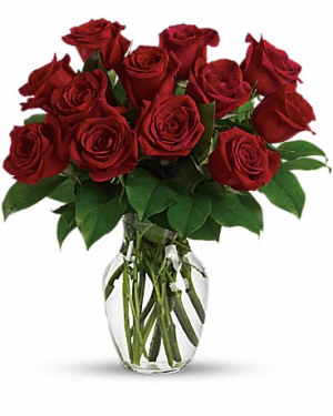 Enduring Passion- Red Roses Bouquet