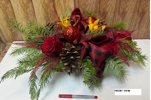 Season’s Spark Vase Arrangement